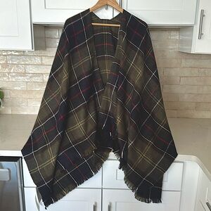 NEW! Barbour Staffin Tartan Serape
